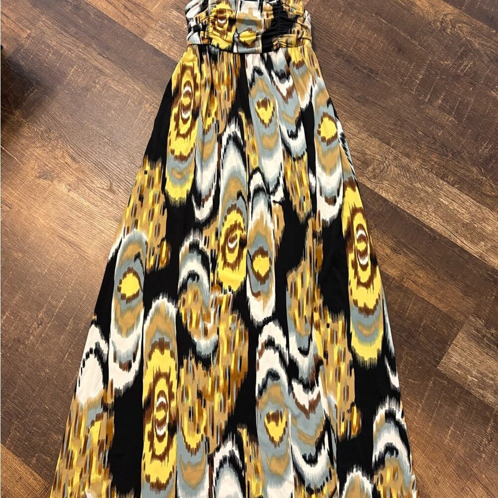 Elegant Multicolor Patterned Women's Maxi dress